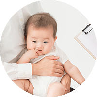 予防接種・乳幼児健診に対応の画像
